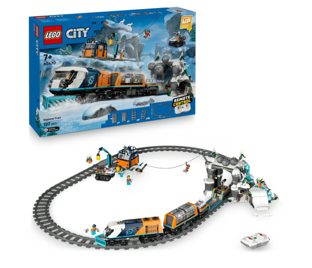 LEGO City 60470 Ekspres polarny arktycznych odkrywców - 1331645 - zdjęcie 2